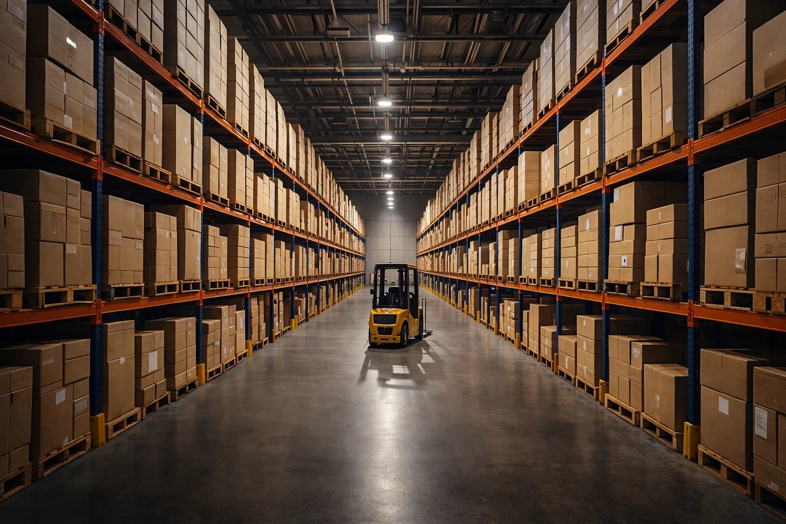 Distribution network map showing connected dealer nodes for distributor order management