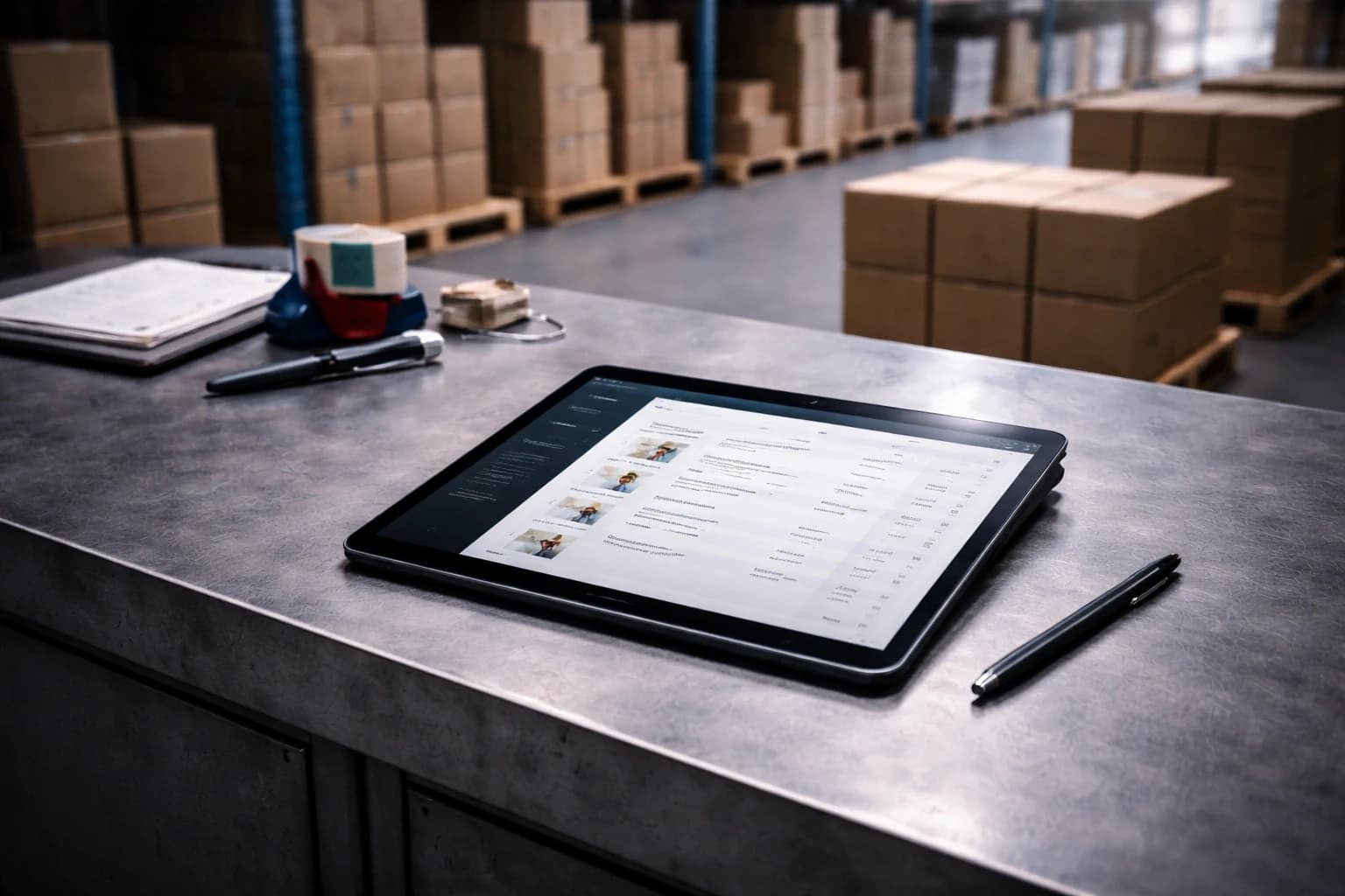 Field sales agent using mobile device to capture dealer orders digitally in the field